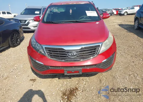 2011 Kia Sportage Lx from USA, damaged, VIN KNDPBCA21B7069431